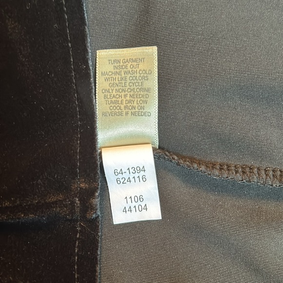 J.Jill XS Stretch Velvet Tank - Picture 8 of 8